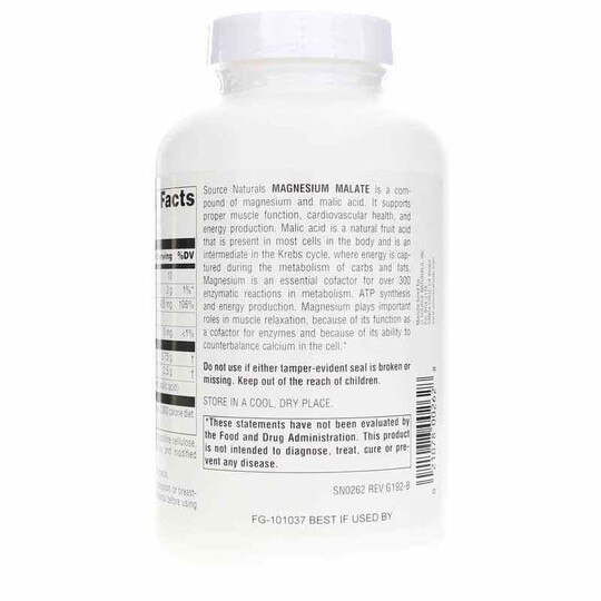 Magnesium Malate, SNN